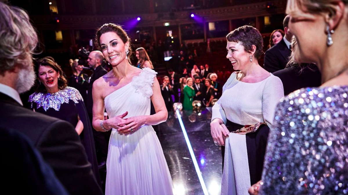 Kate Middleton pogratulovala Olivii Colman