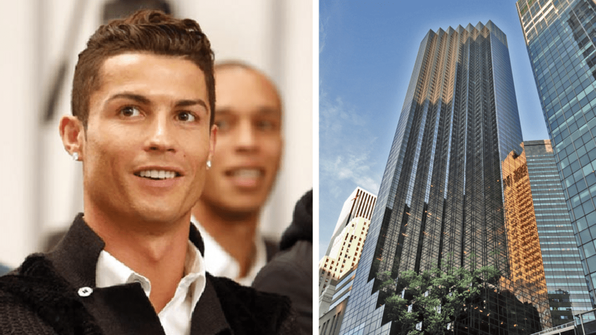 Ronaldo si koupil byt přímo v centru New Yorku na vyhlášené Páté avenue.