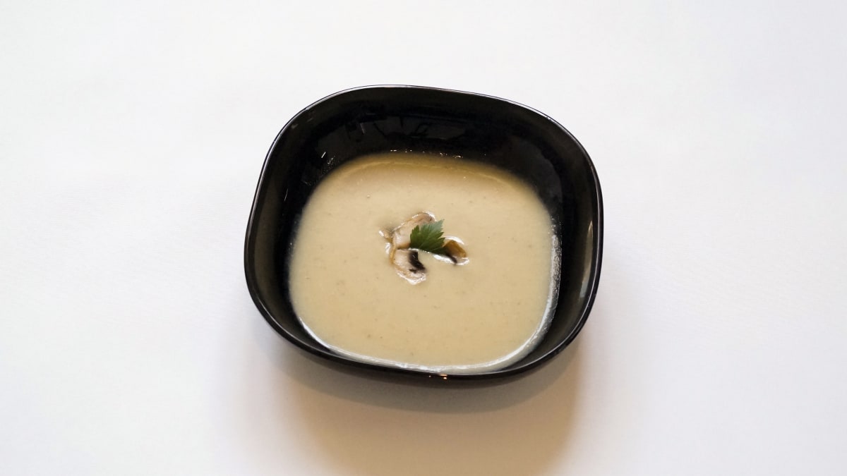 Bramborovo-žampionová polévka