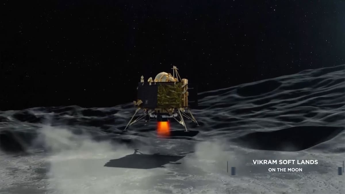 Indická sonda Chandrayaan-2 se pokusí přistát na Měsíci