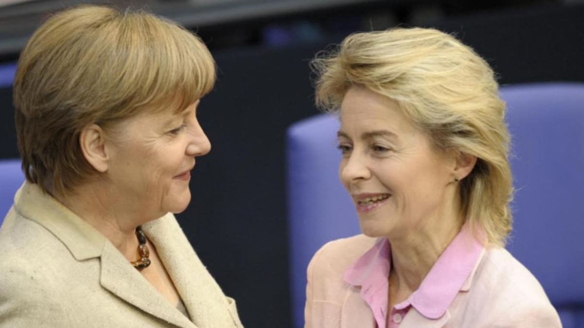 Angela Merkelová a Ursula von der Leyenová