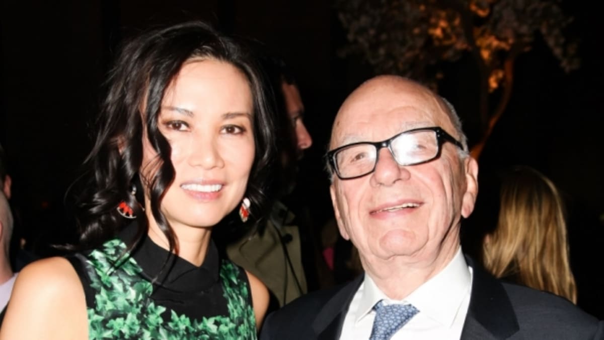 Mediální magnát Rupert Murdoch se rozvádí s třetí manželkou Deng Wenge