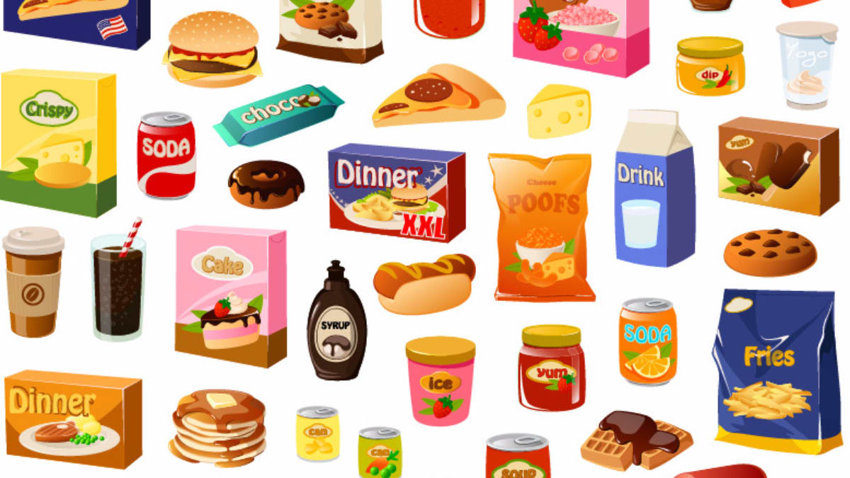 potraviny - dvojí kvalita - ilustrace