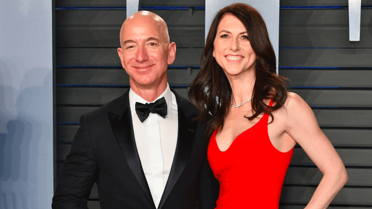 Jeff Bezos a Mackenzie Bezos