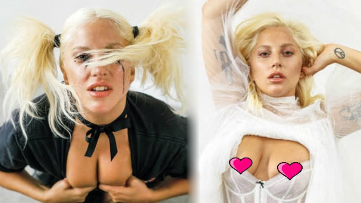 Lady Gaga tentokrát nezmalovaná bez retuší.