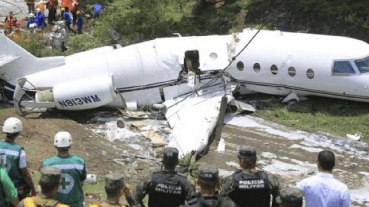 Havárie letadla v Hondurasu