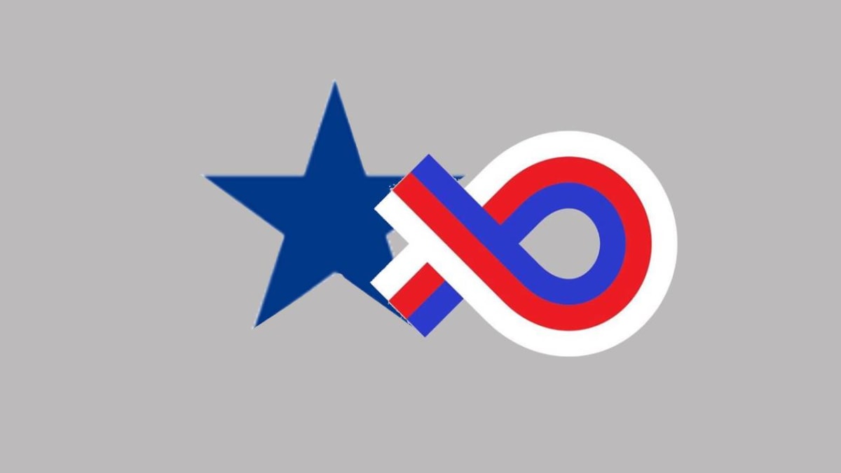 Logo Realisté a hnutí Trikolóra