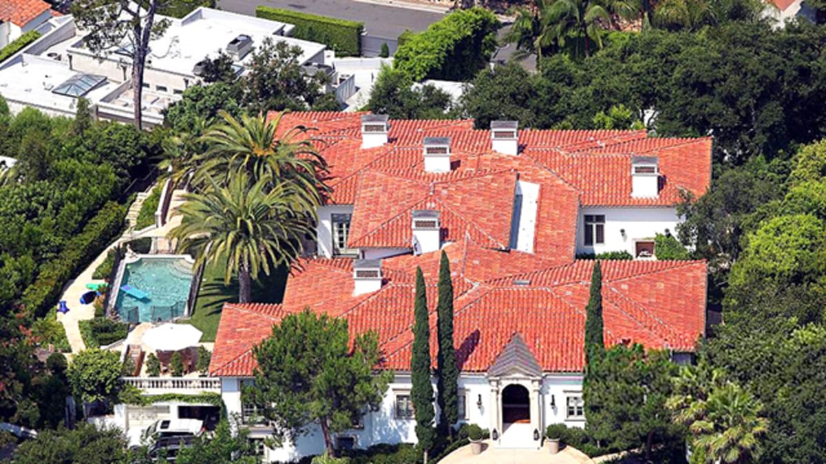 Luxusní dům v Beverly Hills.