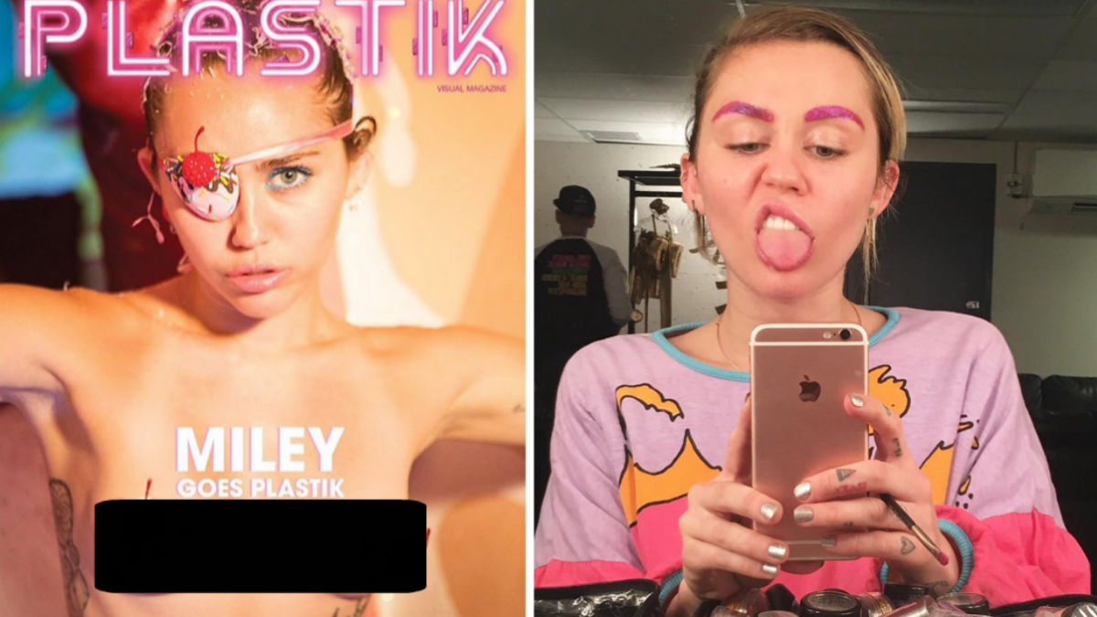 Miley pro Plastik magazine