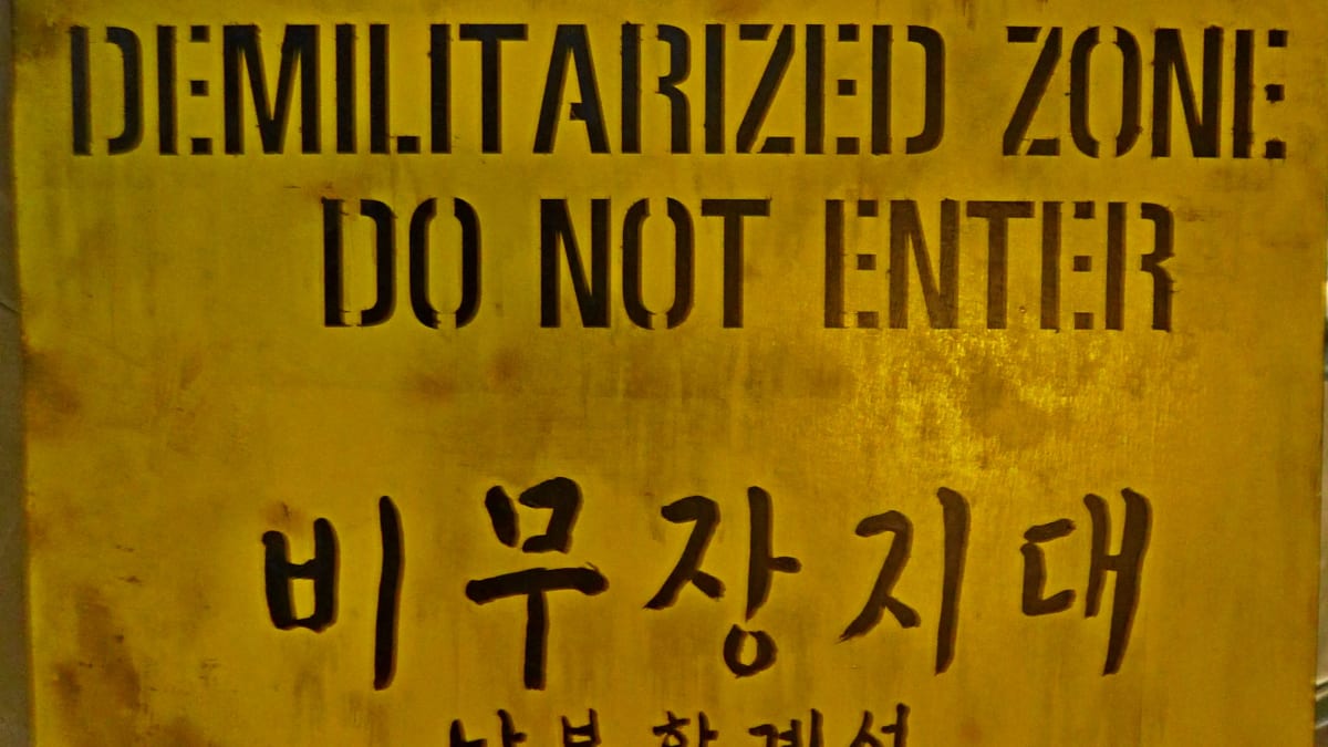 Korea Stopem na nejhlídanější hranice světa Il