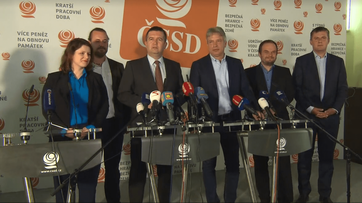 Briefing po jednání předsednictva ČSSD
