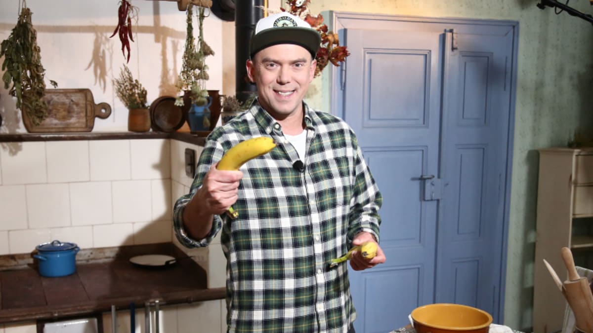 Připravte si jednoduché výtečné banánové kuličky