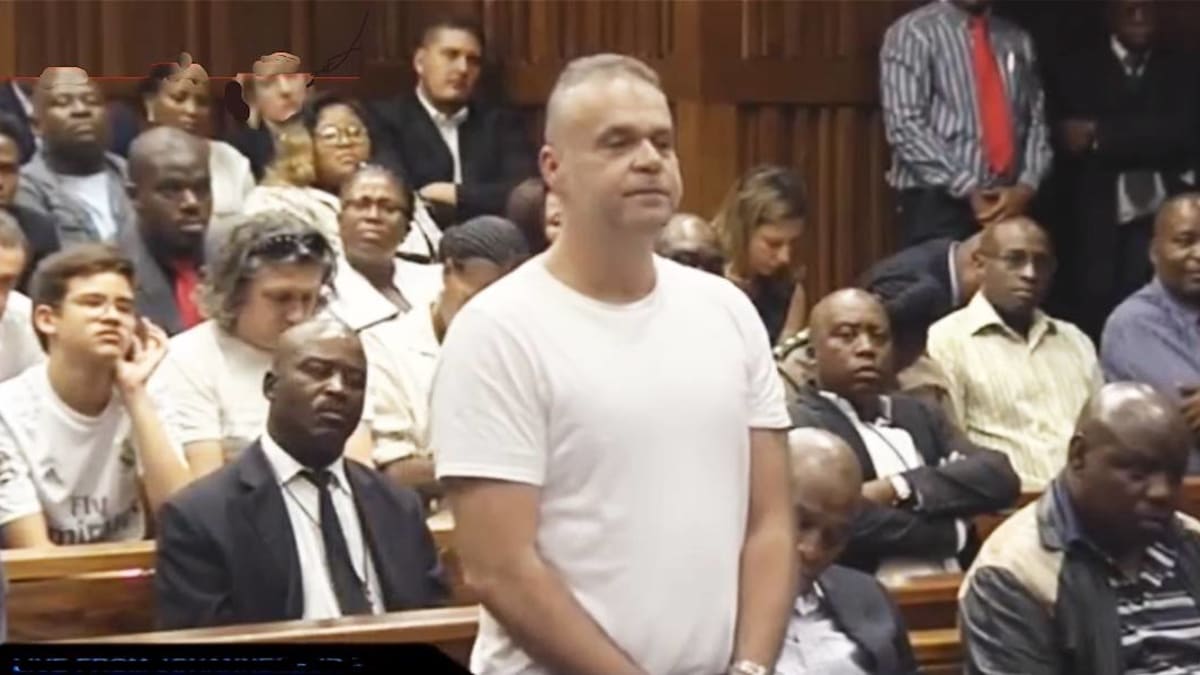 Radovan Krejčíř před soudem v Jihoafrické republice