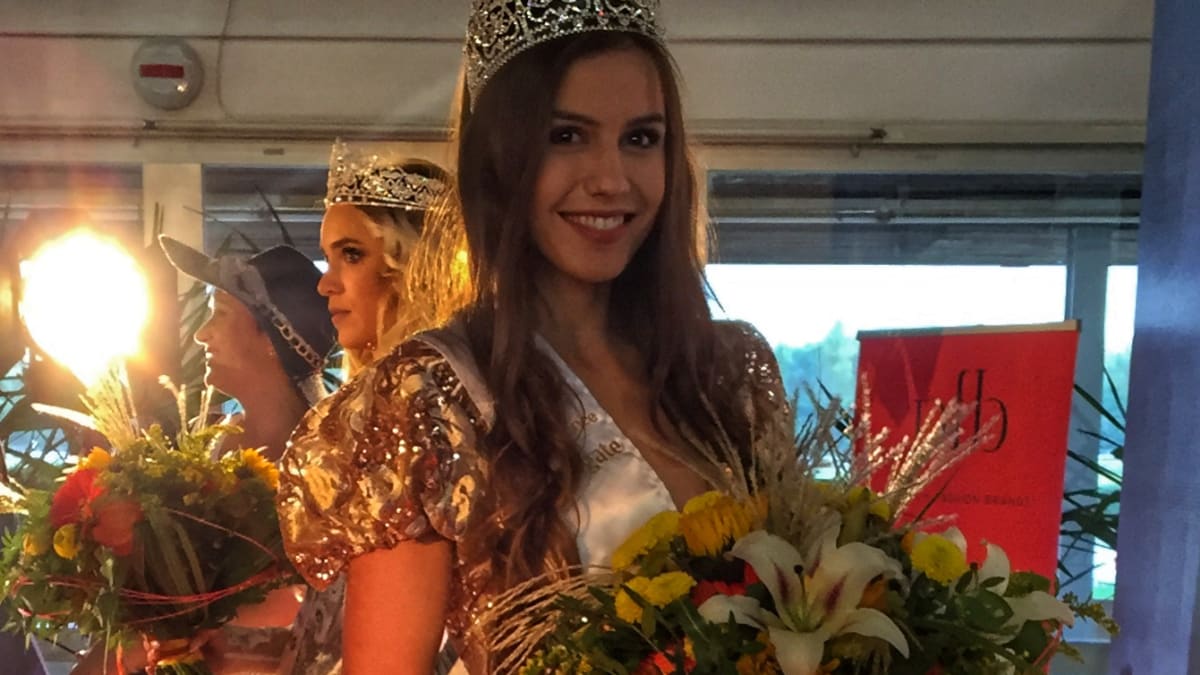 Vítězka Miss Léta 2017 Angelika Kostyshynová