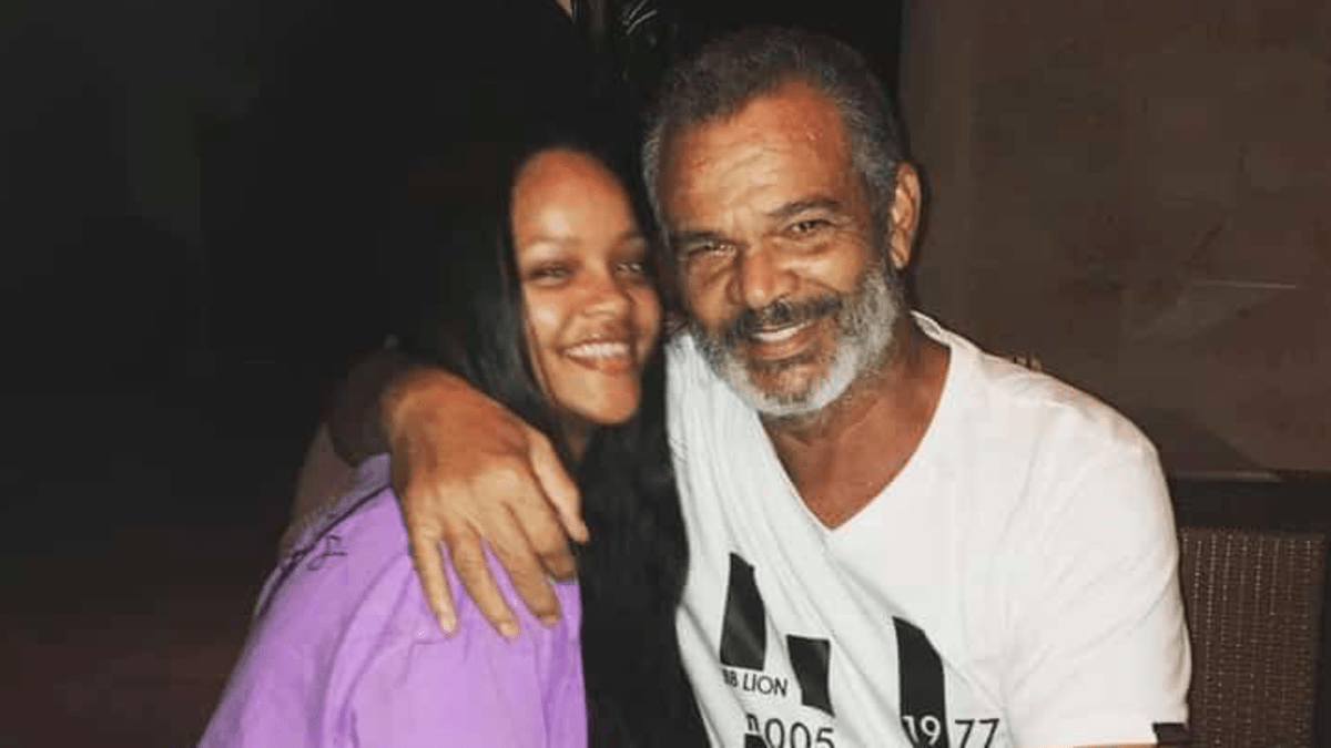Rihanna se svým otcem