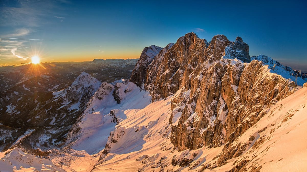 Ilustrační foto: rakouské Alpy (Dachstein)