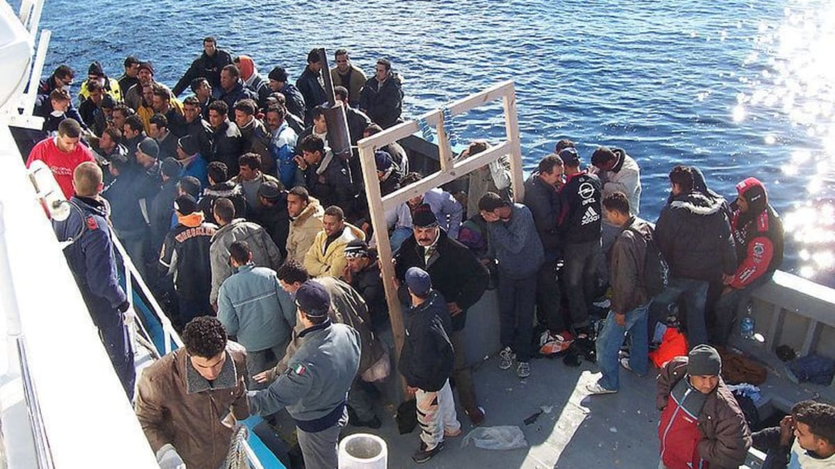 utečenci do Itálie