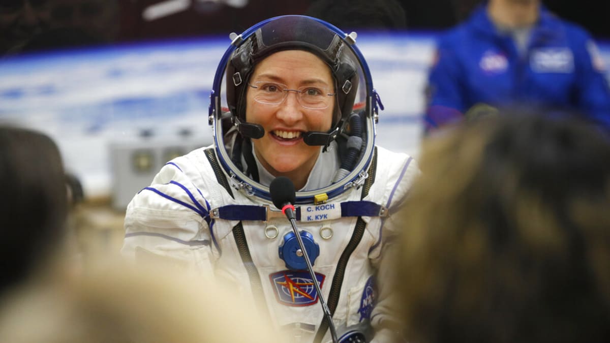 Astronautka Christina Kochová