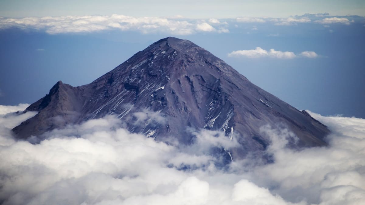 Sopka Popocatepetl