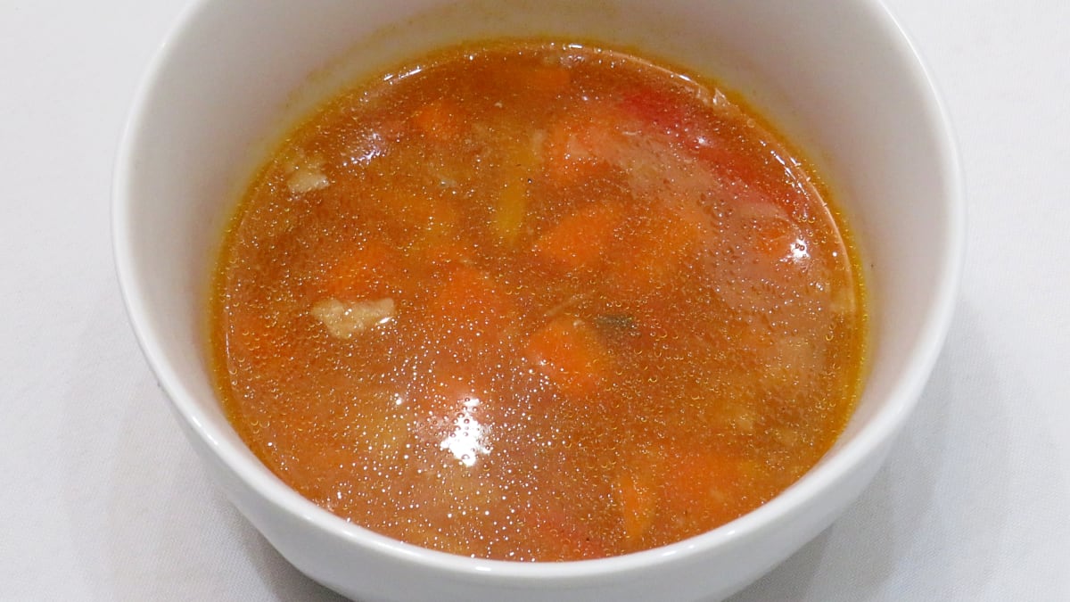 Sladkokyselá čínská polévka