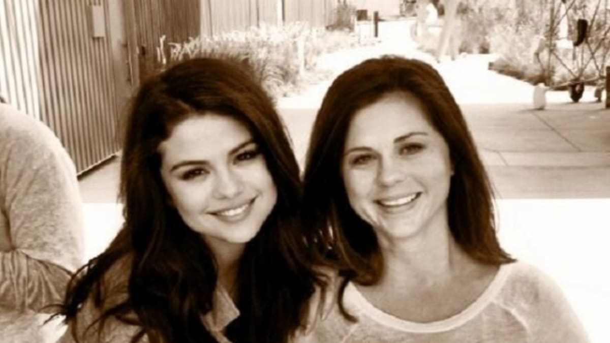 Selena Gomez s mámou Amandou těsně před narozením sestřičky