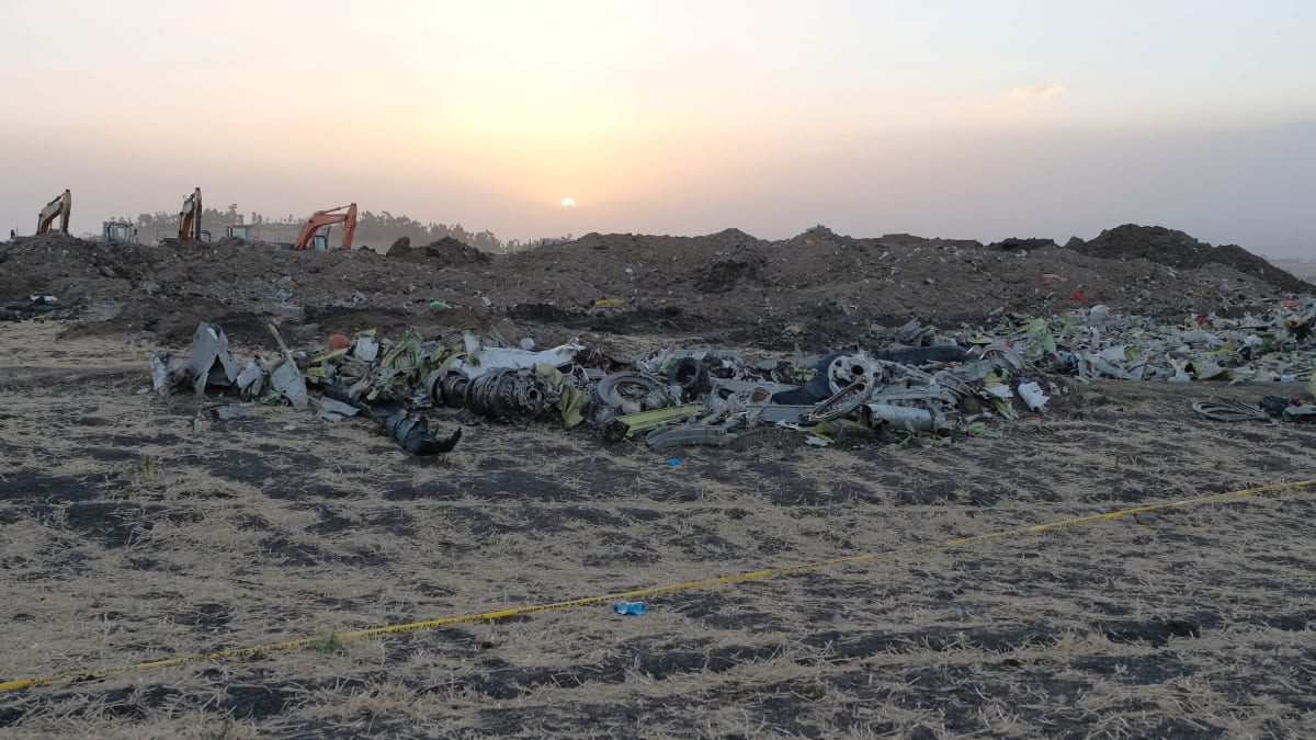 Nehoda Boeingu 737 MAX společnosti Ethiopian Airlines