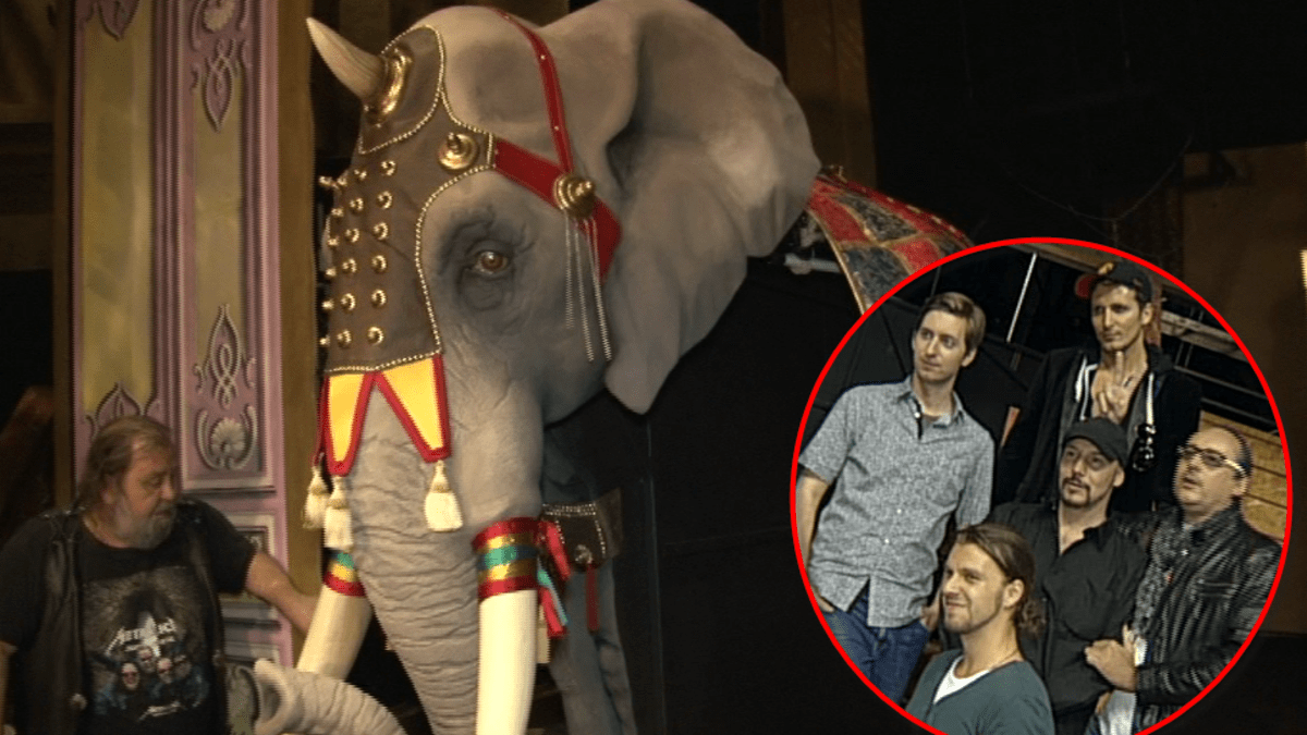 Video VIP zprávy: Součástí scény Fantoma opery bude i velká maketa slona