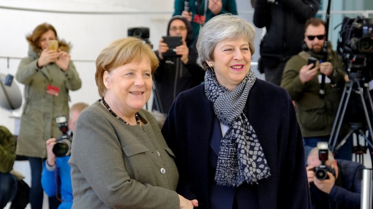 Ilustrační foto: Angela Merkelová a Theresa Mayová