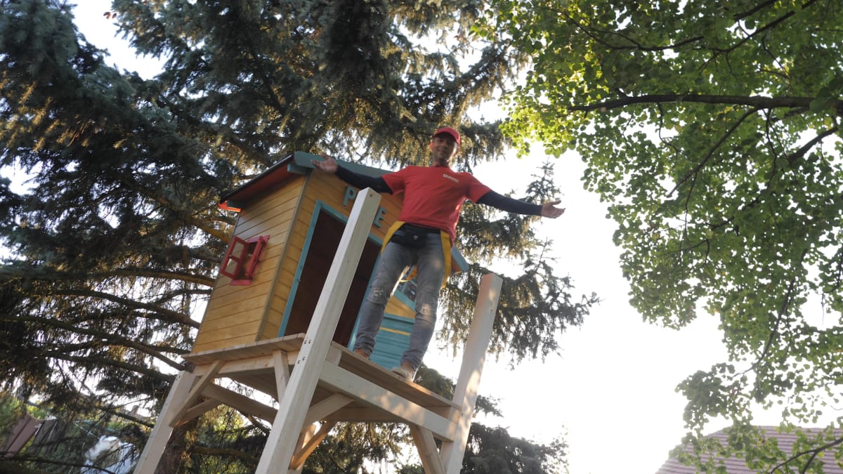 Zkuste postavit svým dětem domeček na stromě