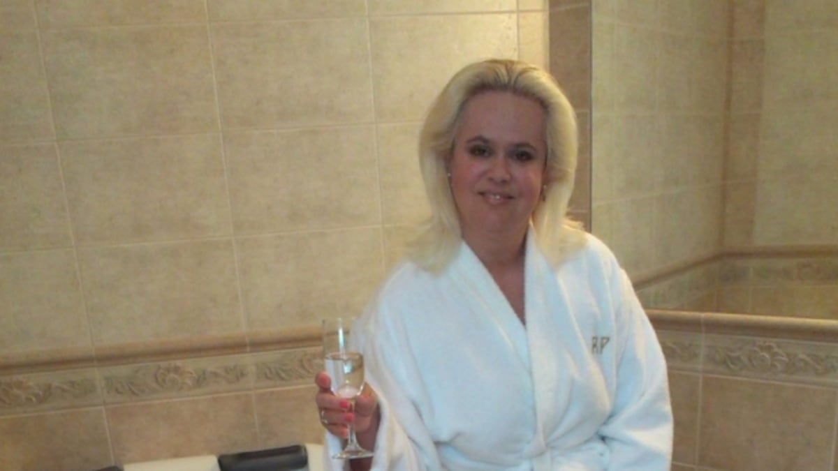 Monika Štiková umí dokonale relaxovat i v koupelně