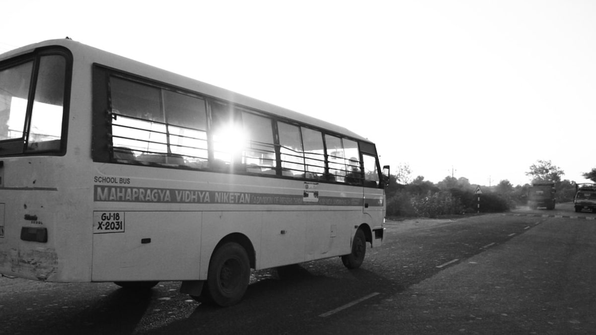 ilustrační foto- autobus v Indii