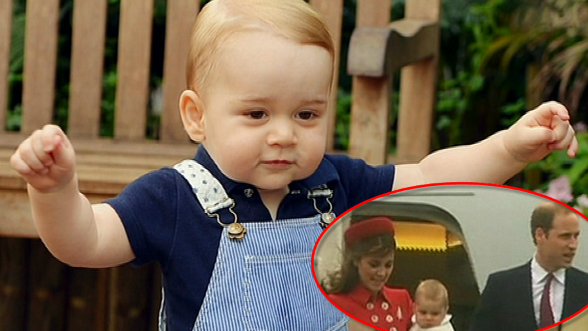 Video VIP zprávy: Malý princ George se má...