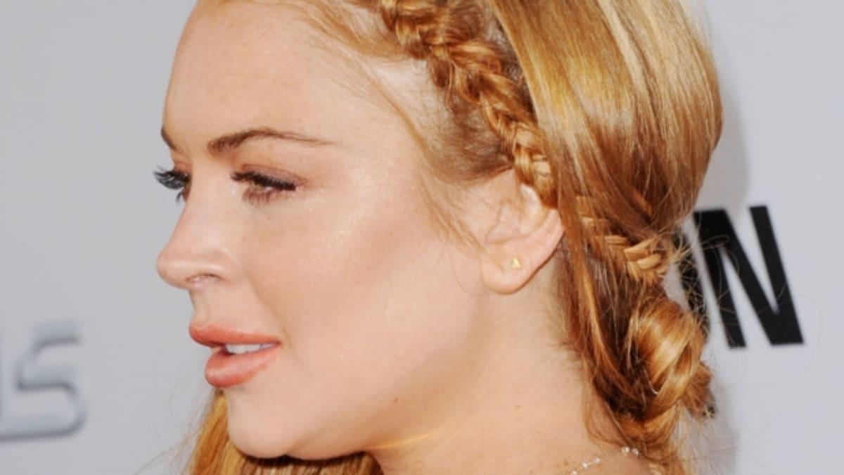 Lindsay Lohan pěkně přibrala