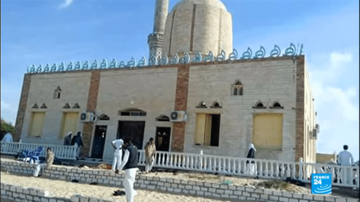 Útok na mešitu v Egyptě