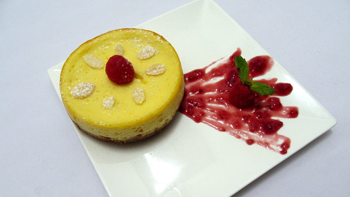 Krémový mini cheesecake