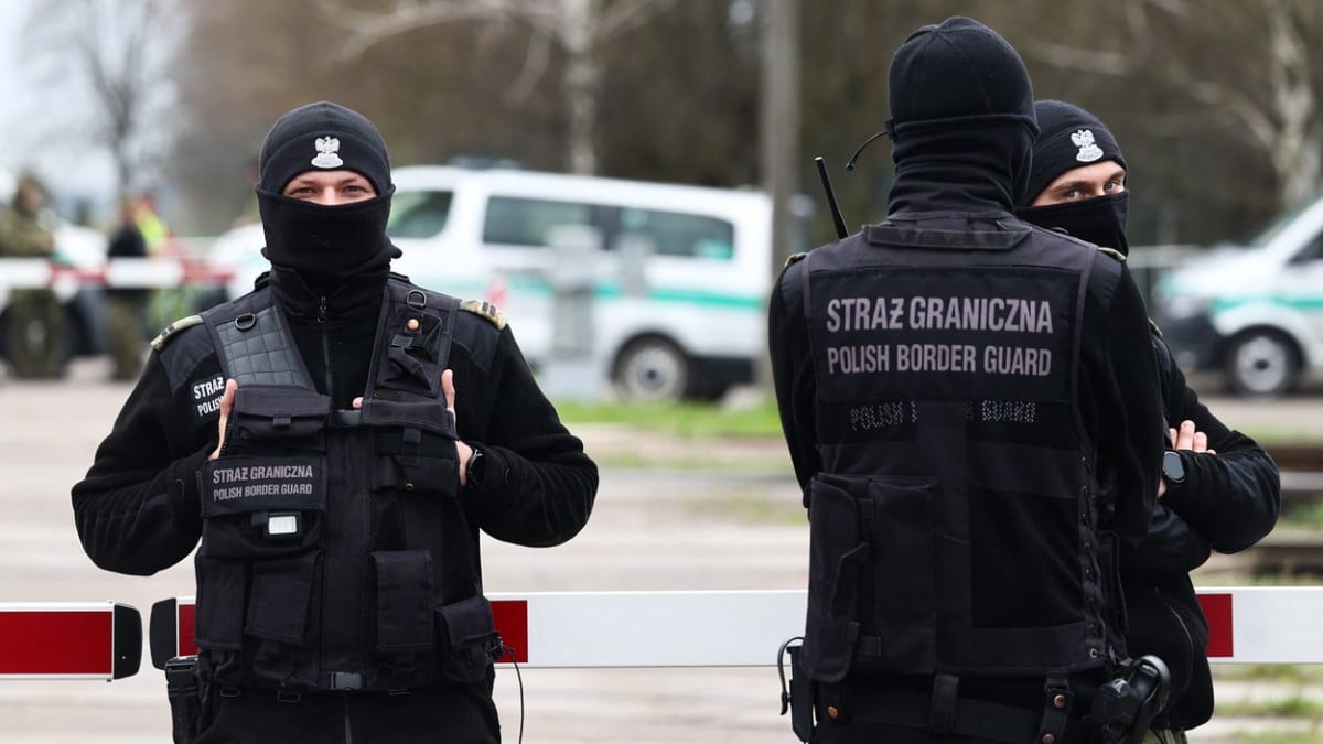 Polská pohraniční stráž se stala terčem střelby zpoza běloruských hranic.