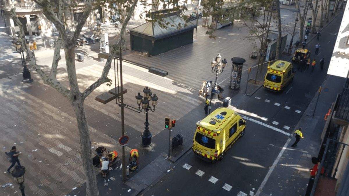 Barcelona - teroristický útok