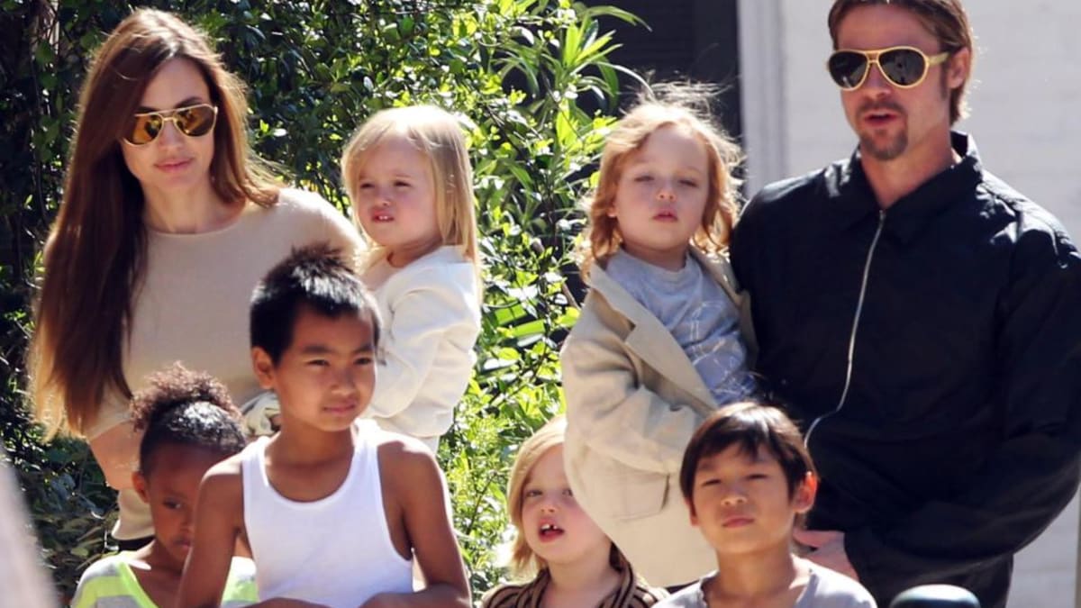 Angelina Jolie a její rodina