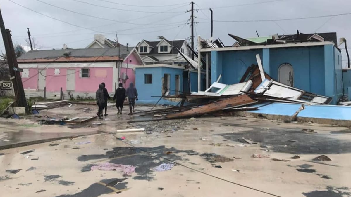 Hurikán Dorian devastuje Bahamy
