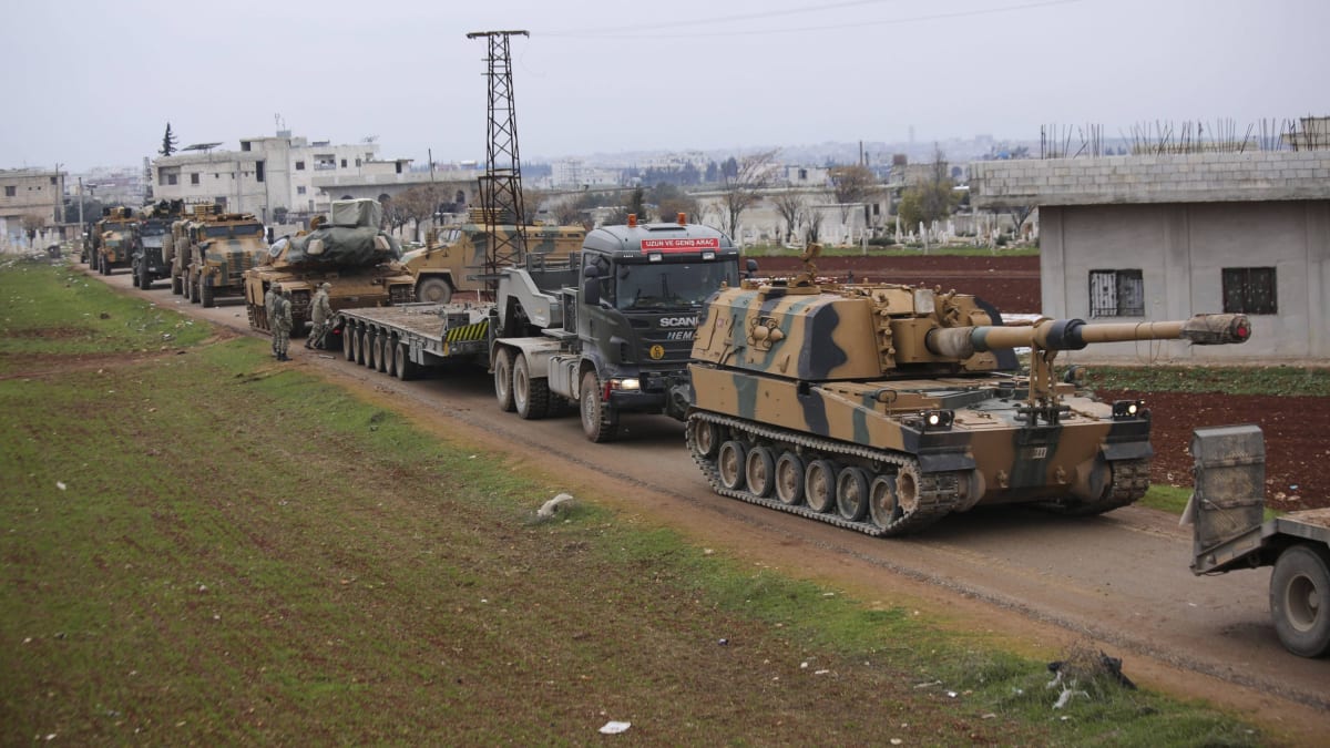 Turecko posiluje svoji armádu v Idlibu