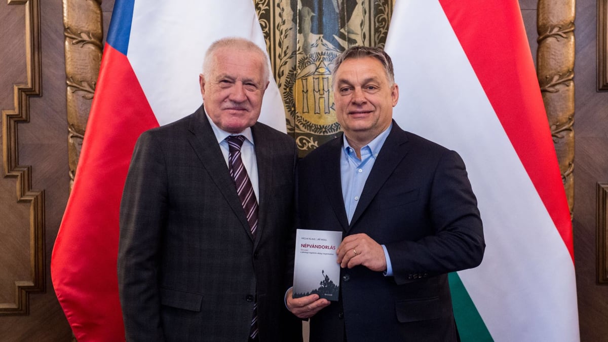 Ilustrační foto: Václav Klaus a Viktor Orbán