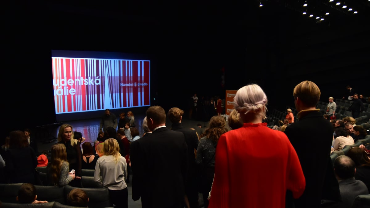 Slavnostní předávání cen Studentské Thálie 2018 na Nové scéně Národního divadla