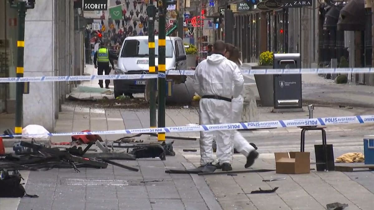 Teroristický útok ve Stockholmu