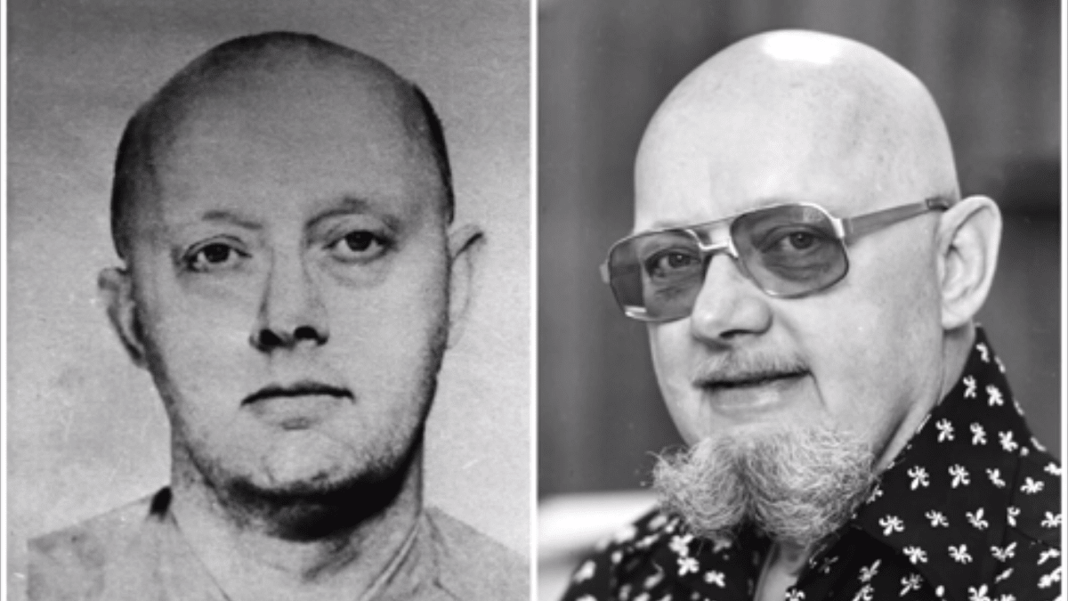 Benjamin Hoskins Paddock - vlevo fotka z roku 1968 a vlevo snímek pořízený v roce 1977
