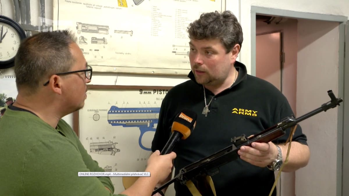 Zkušený střelecký instruktor a majitel obchodu se zbraněmi z Liberce Richard Janko