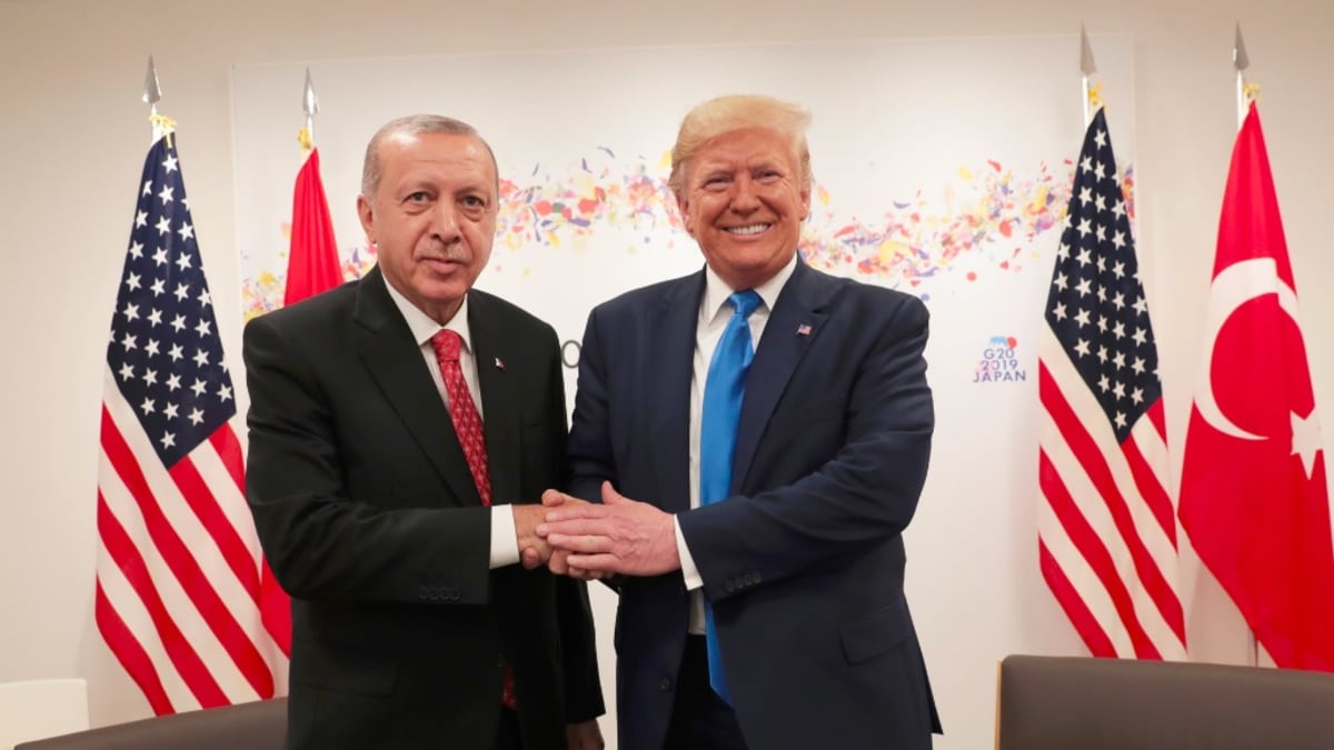 Recep Tayyip Erdoğan a Donald Trump