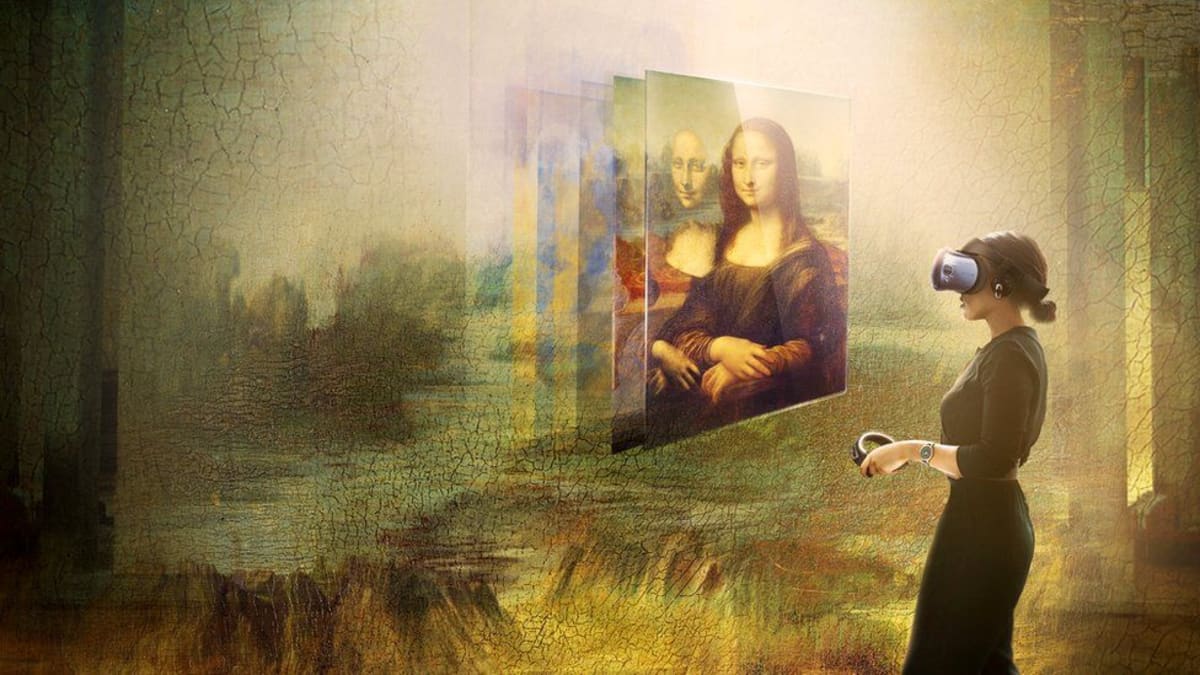 Mona Lisa za pomoci virtuální reality