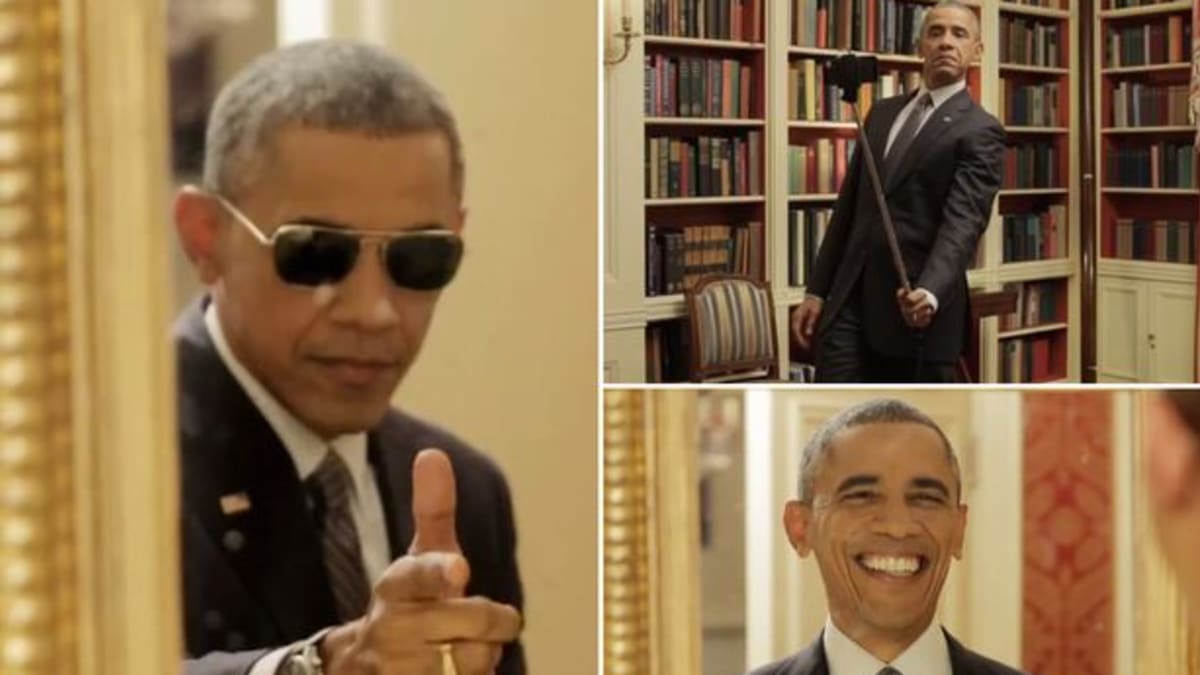 Barack Obama natočil video, co dělá, když se nikdo nedívá