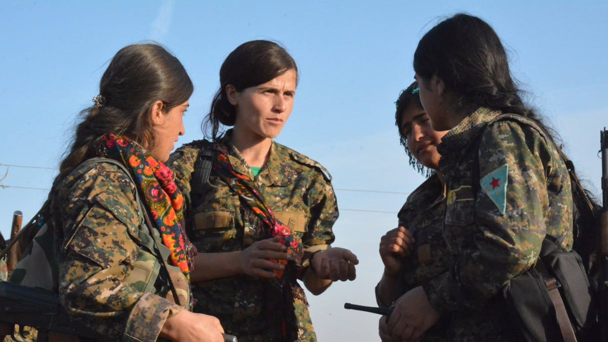 Bojovnice YPG foto YPG press