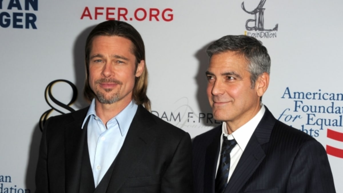 Nejlepší přátelé: George Clooney a Brad Pitt